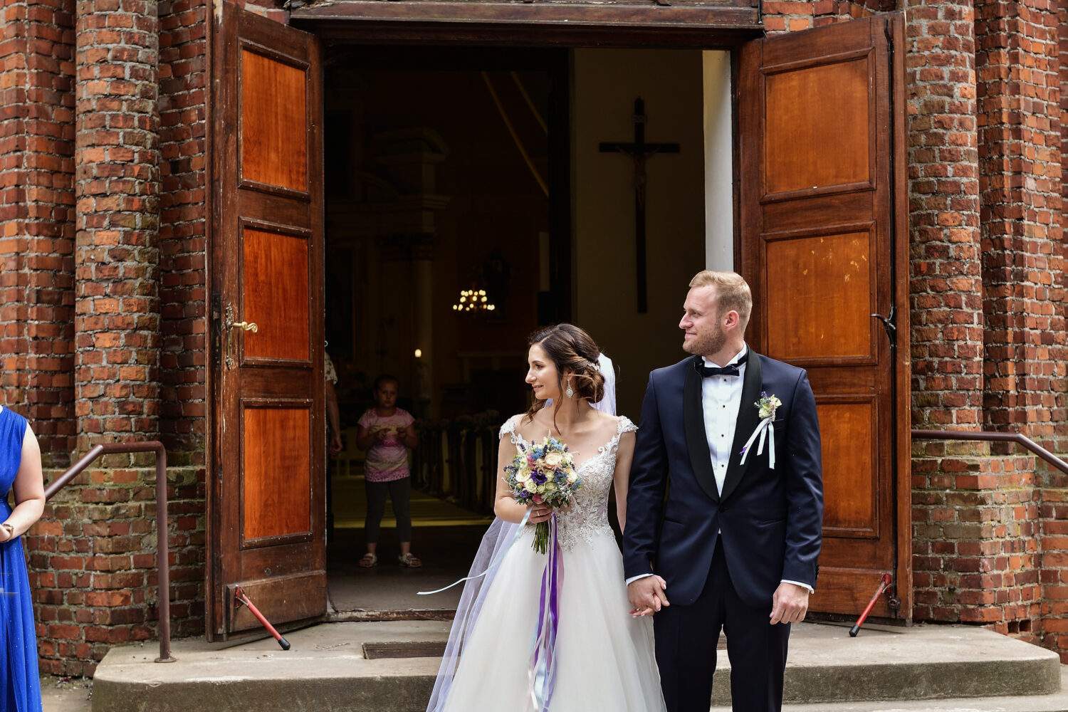 ślub w kościele w Przygodzicach, wesele restauracja Crystal w Kozlach