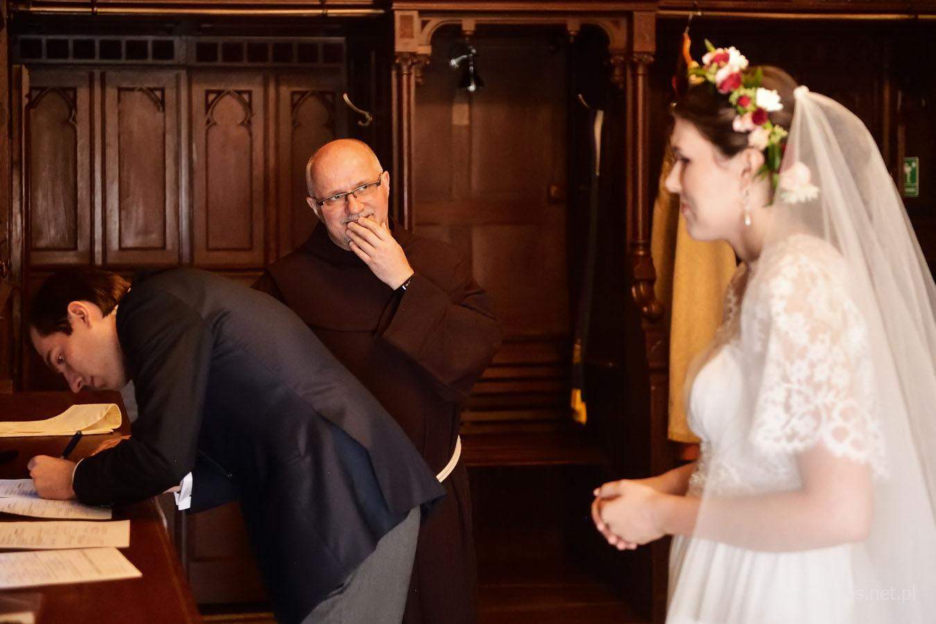 ślub w Kościele św. Antoniego we Wrocławiu